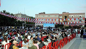 Çanakkale Ülkü Ocaklarından iftar yemeği