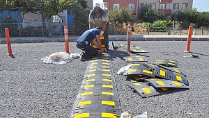 Lâpseki çevre yolu şimdi daha güvenli