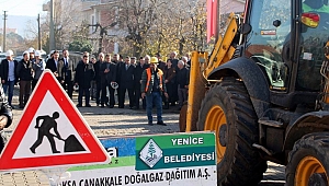 Turan; "Yenice'mizde ilk kazmayı vurduk"