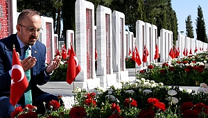 Turan; “Çanakkale Destanı, bir milletin yeniden doğuşu ve şeref abidesidir”