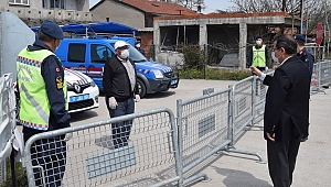 Kaymakam Gürdal karantina bölgesinde