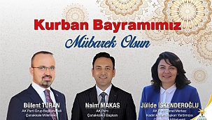 Naim Makas'dan Kurban Bayramı mesajı