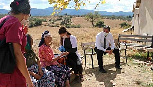 Başkan Uygun'dan yaşlılara ziyaret