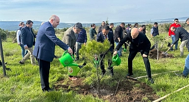 Dardanel 40. Yıl Hatıra Ormanı oluşturuldu