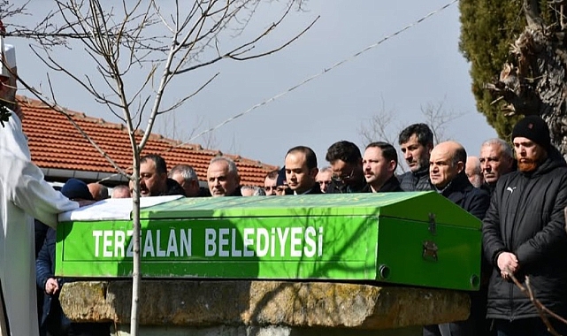 Başkan Barış'ın babası son yolculuğuna uğurlandı