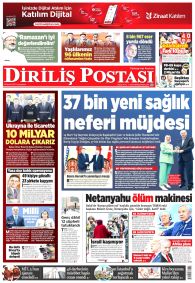 DİRİLİŞ POSTASI Gazete Manşeti